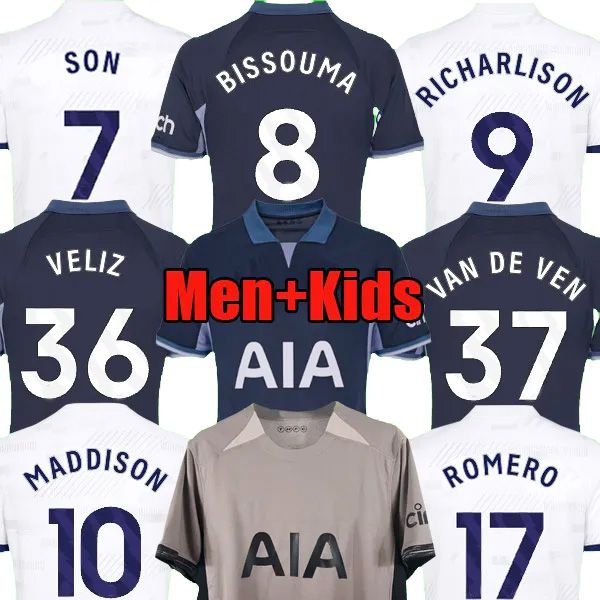 23 24 son bergwijn soccer jerseys 2023 2024 tottenham perisic romero reguilon kulusevski bentancur richarlison kane spence skipp men kids fo, Black;yellow
23 24 son bergwijn soccer jerseys 2023 2024 tottenham perisic romero reguilon kulusevski bentancur richarlison kane spence skipp men kids fo, Black;yellow