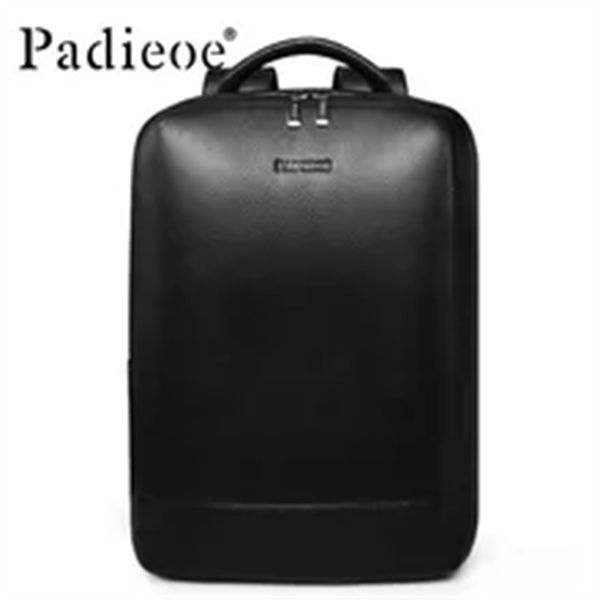 padieoe full head leather backpack 16-inch computer bag schoolbag business leather men's bag a1, Black
padieoe full head leather backpack 16-inch computer bag schoolbag business leather men's bag a1, Black