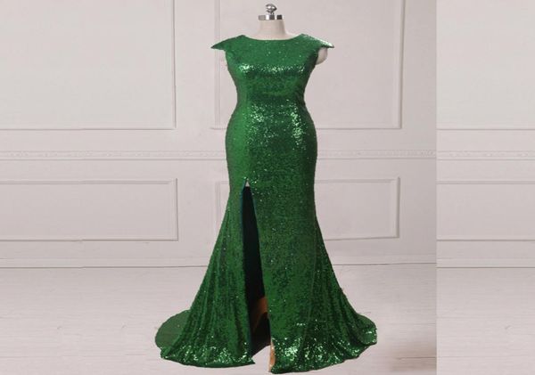 bling bling emerald green sequined dress jewel neck capped sleeveless mermaid elegant evening dress with split prom gowns sweep tr3299704, Black;red
bling bling emerald green sequined dress jewel neck capped sleeveless mermaid elegant evening dress with split prom gowns sweep tr3299704, Black;red