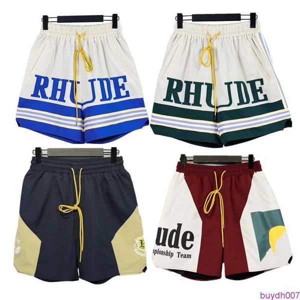 f36s men's shorts rhude 23 spring summer new letter splice embroidered ribbon casual loose five-point, White;black
f36s men's shorts rhude 23 spring summer new letter splice embroidered ribbon casual loose five-point, White;black