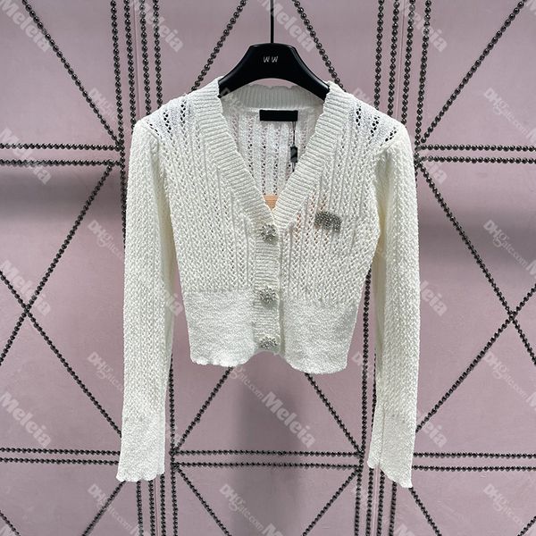 v neck knitted cardigan rhinestone letter women sweaters fashion designer knitwear for ladies, White;black
v neck knitted cardigan rhinestone letter women sweaters fashion designer knitwear for ladies, White;black