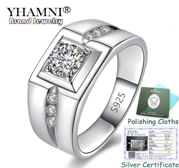 yhamni sent certificate real 925 sterling silver wedding rings charm men jewelry inlay cz zircon engagement rings for men kprj291688458, Slivery;golden
yhamni sent certificate real 925 sterling silver wedding rings charm men jewelry inlay cz zircon engagement rings for men kprj291688458, Slivery;golden