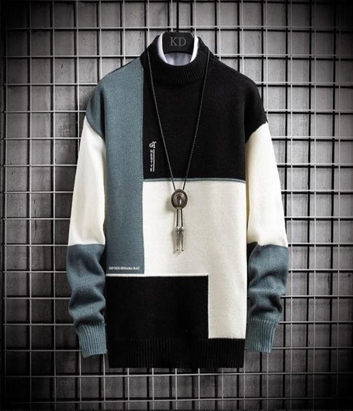 new winter cashmere warm sweater men turtleneck mens pullover patchwork slim fit sweaters knitted men039s christmas jumper3617397, White;black
new winter cashmere warm sweater men turtleneck mens pullover patchwork slim fit sweaters knitted men039s christmas jumper3617397, White;black