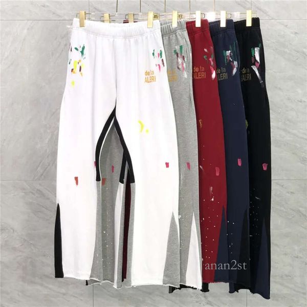 22ss autumn winter europe splash ink patchwork pants golden print trousers bell-bottoms casual drawstring sweatpants men women jogger, Black;brown
22ss autumn winter europe splash ink patchwork pants golden print trousers bell-bottoms casual drawstring sweatpants men women jogger, Black;brown