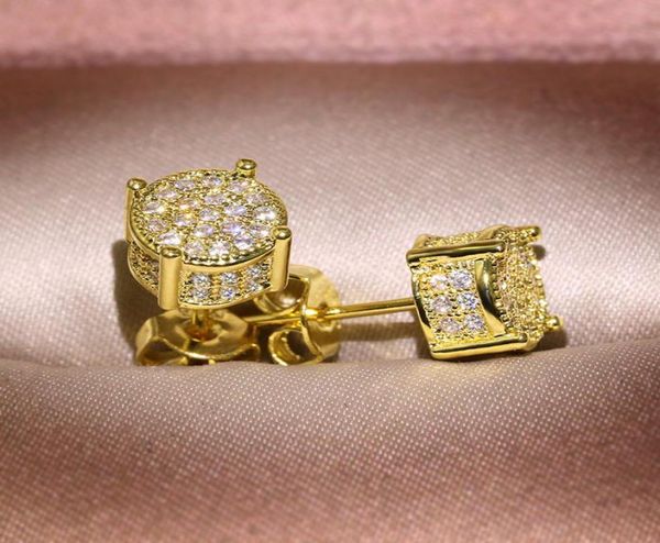 hip hop men women 925 sterling silver stud earrings white zircon roce earrings 18k gold plated jewelry whole5229670, Golden;silver
hip hop men women 925 sterling silver stud earrings white zircon roce earrings 18k gold plated jewelry whole5229670, Golden;silver