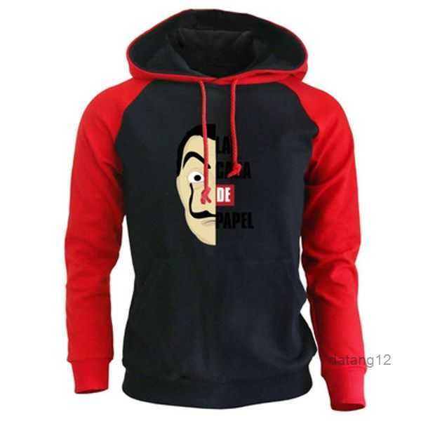 la casa de papel designer hoodies costume face sweatshirt men's raglan pullover the house paper hoody men autumn tracksuit streetwear b, Black
la casa de papel designer hoodies costume face sweatshirt men's raglan pullover the house paper hoody men autumn tracksuit streetwear b, Black