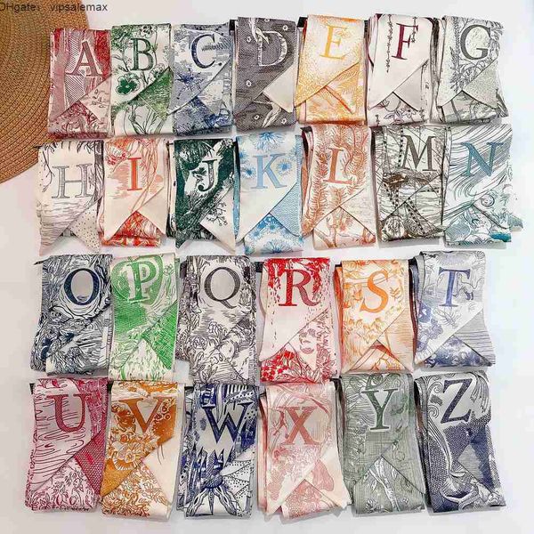 2022 korean version of the new tarot brand 26 letter twill handbag scarf handbag handle tie wrap ribbon small scarf, Black;purple
2022 korean version of the new tarot brand 26 letter twill handbag scarf handbag handle tie wrap ribbon small scarf, Black;purple