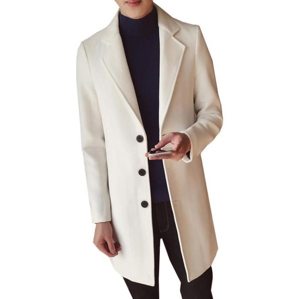 men039s solid color wool coat england middle long coats jackets slim fit male autumn winter overcoat woolen coat plus size m5x9832929, Black
men039s solid color wool coat england middle long coats jackets slim fit male autumn winter overcoat woolen coat plus size m5x9832929, Black