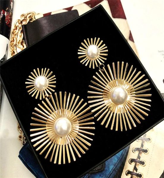 european and american exaggerated long earrings artificial pearl temperament round earrings female personality trendy wild earring5481844, Silver
european and american exaggerated long earrings artificial pearl temperament round earrings female personality trendy wild earring5481844, Silver