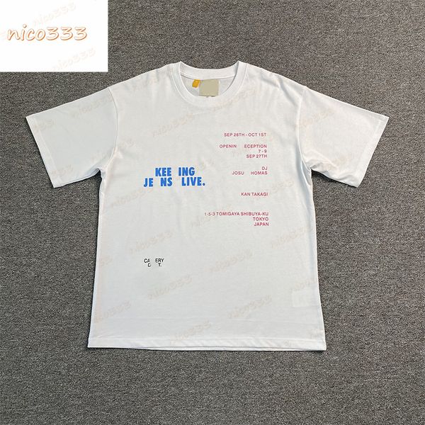 23ss new ga depts tokyo limited letter cotton round neck loose american tide hundred men and women short sleeve, White;black
23ss new ga depts tokyo limited letter cotton round neck loose american tide hundred men and women short sleeve, White;black