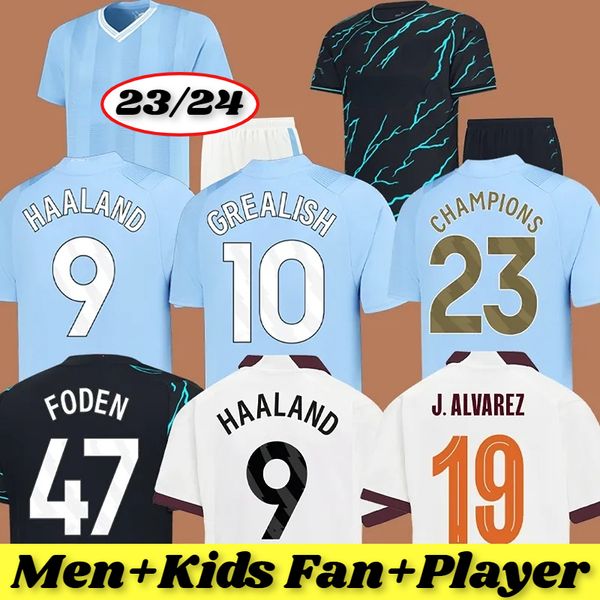 23 24 haaland soccer jersey grealish mans mahrez fans player version de bruyne foden 23 24 cities football shirt kids kit sets uniform, Black;yellow
23 24 haaland soccer jersey grealish mans mahrez fans player version de bruyne foden 23 24 cities football shirt kids kit sets uniform, Black;yellow