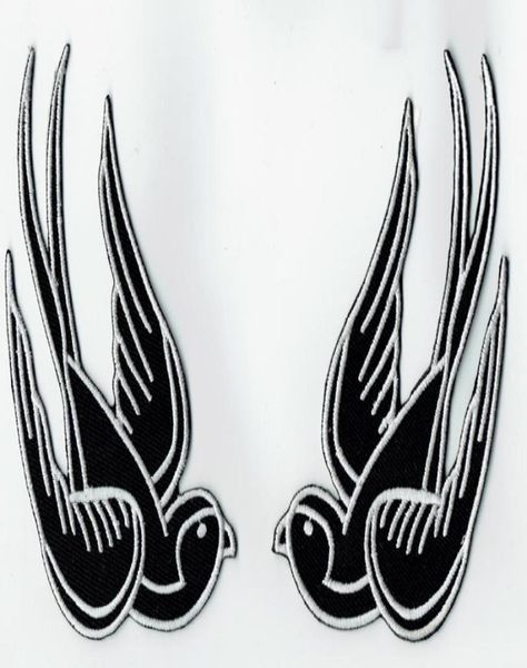 cool black tattoo sparrow swallow embroidered patch iron on motorcycle biker patch iron on clothing emo punk patch 425quot261816096
cool black tattoo sparrow swallow embroidered patch iron on motorcycle biker patch iron on clothing emo punk patch 425quot261816096