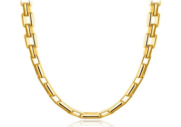 9mm thick link rope chains 18k gold plated men hip hop necklaces 20 inches fashion luxury choker jewelry gifts for women perfect a9161769, Silver
9mm thick link rope chains 18k gold plated men hip hop necklaces 20 inches fashion luxury choker jewelry gifts for women perfect a9161769, Silver