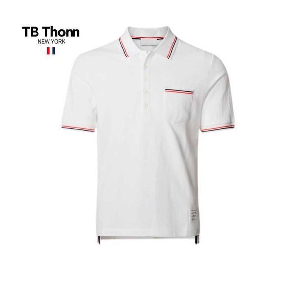 classic business casual short sleeve white polo shirt men's tb thonn half paul pure cotton polo neck t-shirt, Black;brown
classic business casual short sleeve white polo shirt men's tb thonn half paul pure cotton polo neck t-shirt, Black;brown