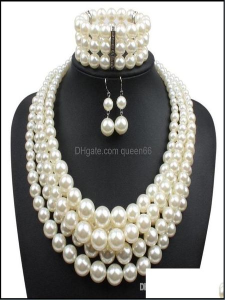 bracelet earrings necklace jewelry sets red imitation pearls bridal women fashion wedding gift classic ethnic collar choker bracel8645374, Black
bracelet earrings necklace jewelry sets red imitation pearls bridal women fashion wedding gift classic ethnic collar choker bracel8645374, Black