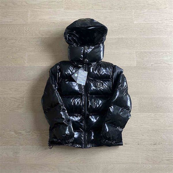 men s jackets men women coats trapstar hoodie letter embroidery shiny black irongate jacket detachable hood winter thermal t230802 230814, Black;brown
men s jackets men women coats trapstar hoodie letter embroidery shiny black irongate jacket detachable hood winter thermal t230802 230814, Black;brown
