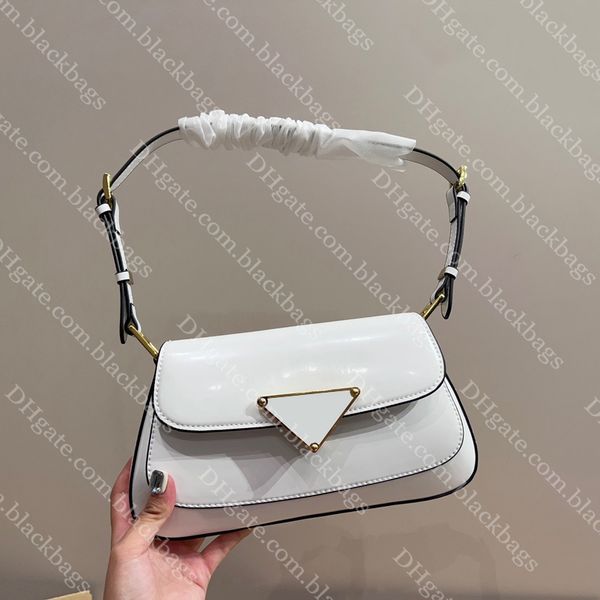 black patent leather underarm bag designer shoulder bag women classic triangle handbag white hobo bags
black patent leather underarm bag designer shoulder bag women classic triangle handbag white hobo bags