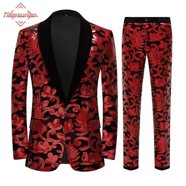 men s suits blazers luxury velvet sequin shiny suit pants men shawl collar one button wedding 2pcs mens party prom stage singer costume homm, White;black
men s suits blazers luxury velvet sequin shiny suit pants men shawl collar one button wedding 2pcs mens party prom stage singer costume homm, White;black