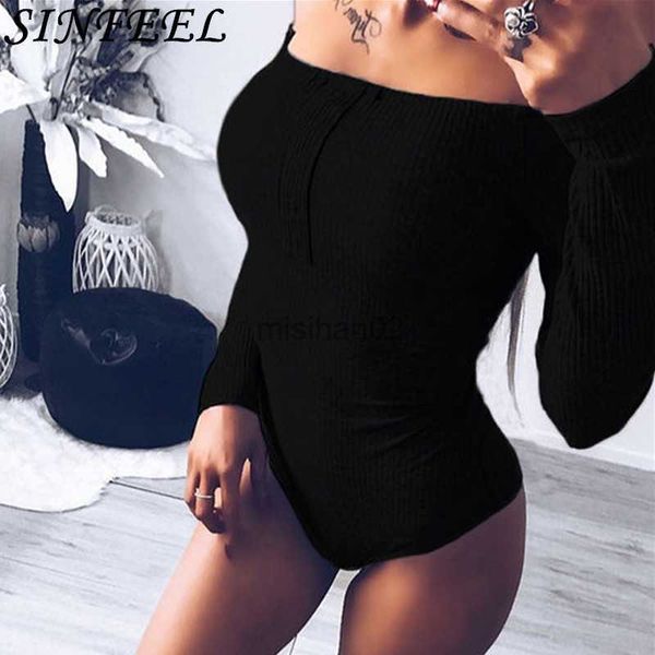 jumpsuits rompers sinfeel knitted bodysuits backless long sleeve summer autumn slim rompers womens jumpsuit basic playsuit womens hkd230814, Black;white
jumpsuits rompers sinfeel knitted bodysuits backless long sleeve summer autumn slim rompers womens jumpsuit basic playsuit womens hkd230814, Black;white