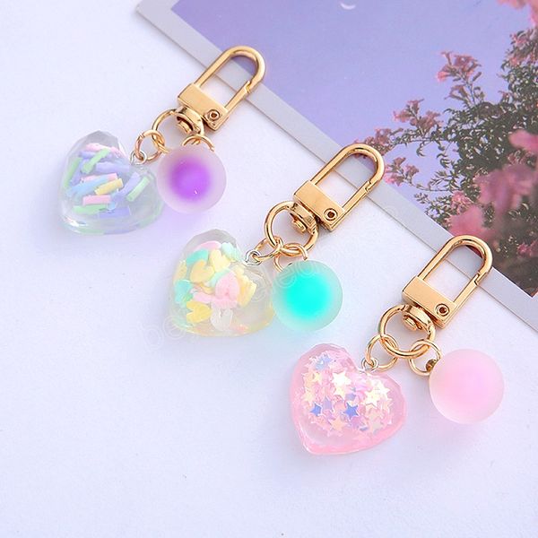 colorful heart keychain kawaii candy star round bead pendant keyring love handbag ornaments headphone case accessories, Silver
colorful heart keychain kawaii candy star round bead pendant keyring love handbag ornaments headphone case accessories, Silver
