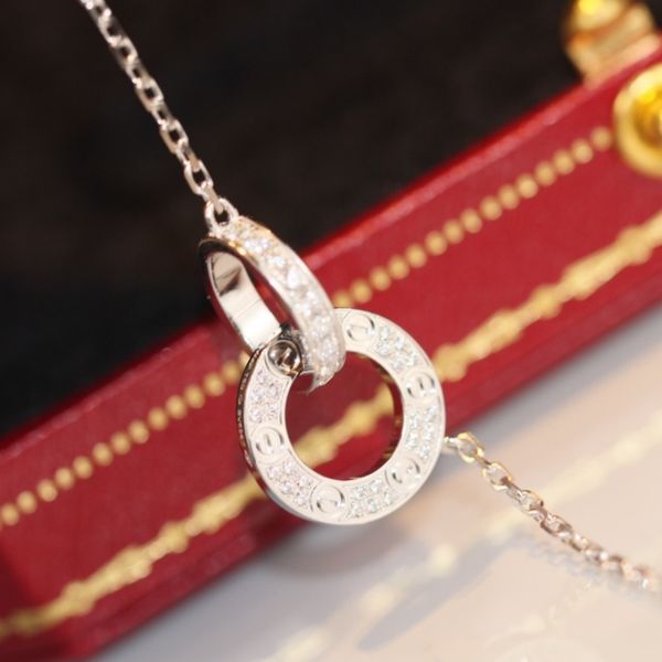 designer necklace designer for women clover necklace elegant aristocratic temperament luxury sense of pendant titanium steel women's ab, Silver
designer necklace designer for women clover necklace elegant aristocratic temperament luxury sense of pendant titanium steel women's ab, Silver