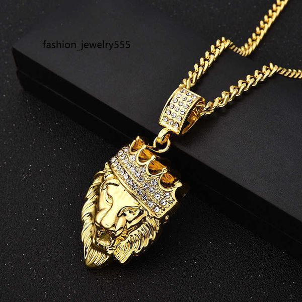 pendant necklaces hip hop jewelry lion head pendant necklace with gold chain king crown iced out necklace for men/ women 200928, Silver
pendant necklaces hip hop jewelry lion head pendant necklace with gold chain king crown iced out necklace for men/ women 200928, Silver