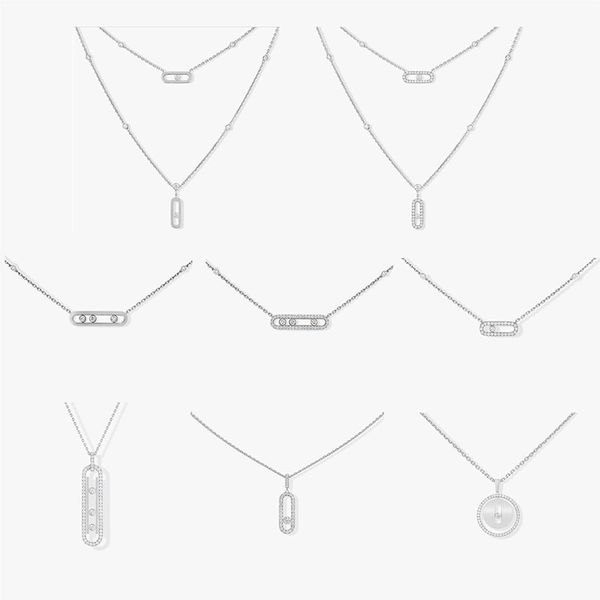 pendant necklaces 100% 925 sterling silver women's fashion diamond inlaid mobile move uno necklace. luxury jewelry. beautiful gift 2308
pendant necklaces 100% 925 sterling silver women's fashion diamond inlaid mobile move uno necklace. luxury jewelry. beautiful gift 2308