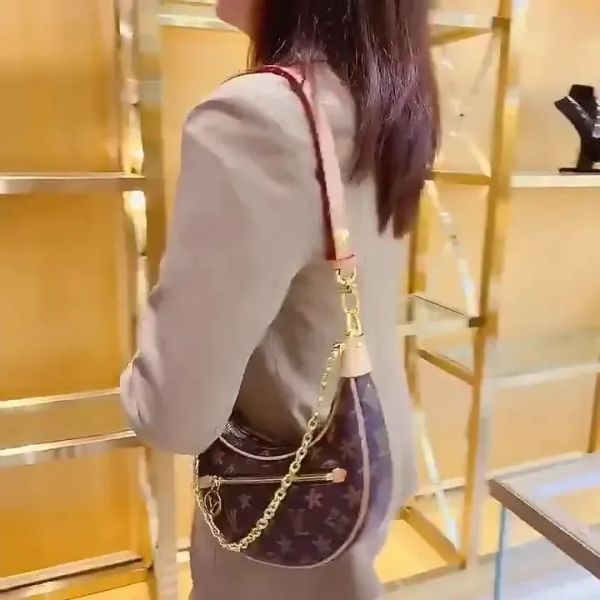 designer handbag women's shoulder crossbody bags vintage metal chain underarm half moon purse denim loop round zipper marelle pea buns
designer handbag women's shoulder crossbody bags vintage metal chain underarm half moon purse denim loop round zipper marelle pea buns