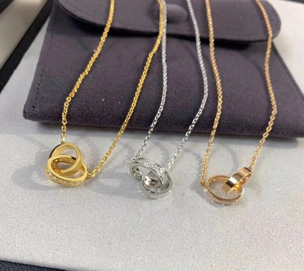 designer love diamond necklace luxury necklace pendants jewelry for woman plated gold silver double ring connect hoop charms valen5832918
designer love diamond necklace luxury necklace pendants jewelry for woman plated gold silver double ring connect hoop charms valen5832918