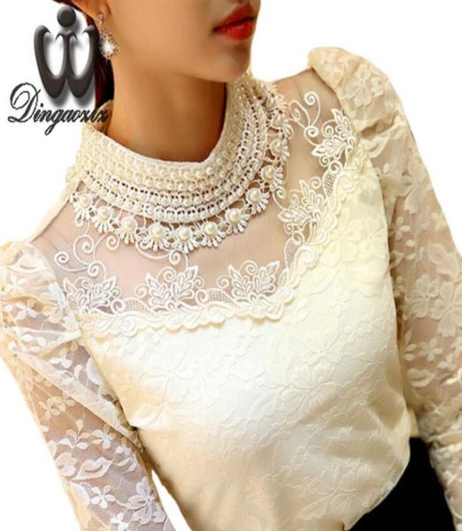elegant long sleeve bodysuit beaded women lace blouse shirts crochet blusas mesh chiffon blouse female clothing1067922, White
elegant long sleeve bodysuit beaded women lace blouse shirts crochet blusas mesh chiffon blouse female clothing1067922, White