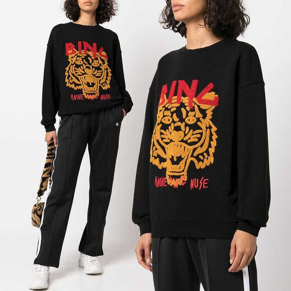 bing womens sweatshirt pullover anines anines early autumn new womens classic tiger bing head hand embroidery lining fleece round neck sweat, Black
bing womens sweatshirt pullover anines anines early autumn new womens classic tiger bing head hand embroidery lining fleece round neck sweat, Black