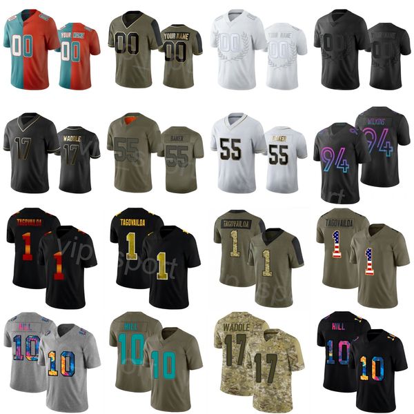 football custom 17 jaylen waddle jersey 1 tua tagovailoa 31 raheem mostert 23 jeff wilson jr 26 salvon ahmed 10 tyreek hill 8 jevon holland, Black;red
football custom 17 jaylen waddle jersey 1 tua tagovailoa 31 raheem mostert 23 jeff wilson jr 26 salvon ahmed 10 tyreek hill 8 jevon holland, Black;red