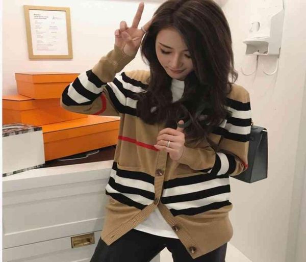 women039s sweater clothing vneck color matching striped knitted cardigan women039s medium long coat loose and thin cashmere3536076, White;black
women039s sweater clothing vneck color matching striped knitted cardigan women039s medium long coat loose and thin cashmere3536076, White;black
