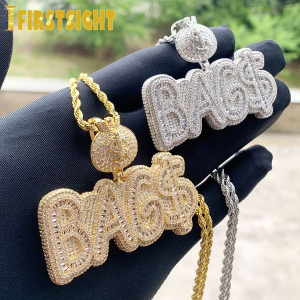charms iced out bling letters bag pendant necklace rectangle cz 5a zircon money dollar sign charm men's women hip hop jewelry 230814, Bronze;silver
charms iced out bling letters bag pendant necklace rectangle cz 5a zircon money dollar sign charm men's women hip hop jewelry 230814, Bronze;silver