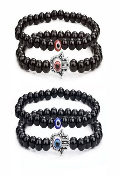 2pcs handmade elastic 6mm black agate kabbalah strands bracelet natural stone 8mm 10mm evil blue eye hamsa fatima hand charm coupl5184012
2pcs handmade elastic 6mm black agate kabbalah strands bracelet natural stone 8mm 10mm evil blue eye hamsa fatima hand charm coupl5184012