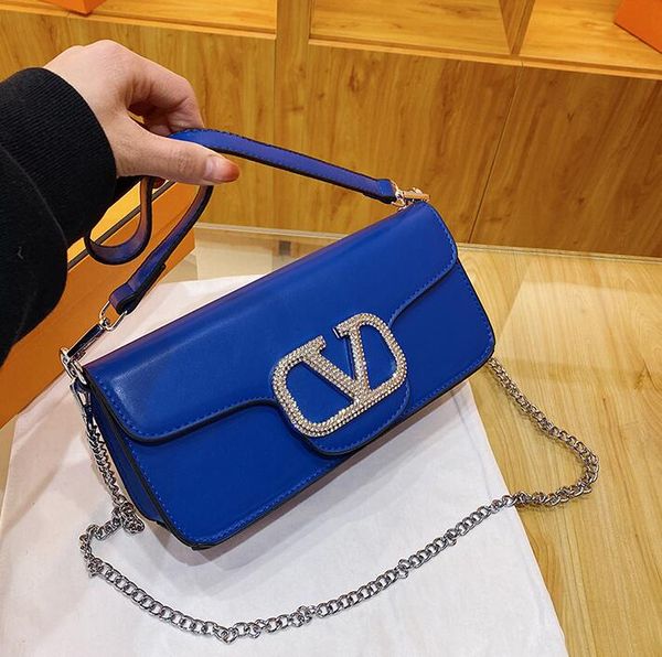 factory wholesale ladies shoulder bags 9 colors this year's popular western style diamond chain bag flip buckle handbag solid color lea
factory wholesale ladies shoulder bags 9 colors this year's popular western style diamond chain bag flip buckle handbag solid color lea