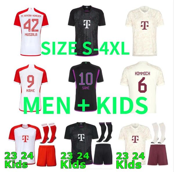 kane de ligt gnabry soccer jerseys 23 24 sane bayern munich goretzka coman muller davies kimmich football shirts 2023 2024 uniforms men kids, Black;yellow
kane de ligt gnabry soccer jerseys 23 24 sane bayern munich goretzka coman muller davies kimmich football shirts 2023 2024 uniforms men kids, Black;yellow