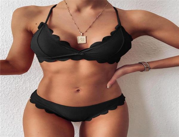 summer push up women039s swimsuit halter bikini solid swimwear femme bathing suits scalloped brazilian bikinis biquinis8860487, White;black
summer push up women039s swimsuit halter bikini solid swimwear femme bathing suits scalloped brazilian bikinis biquinis8860487, White;black