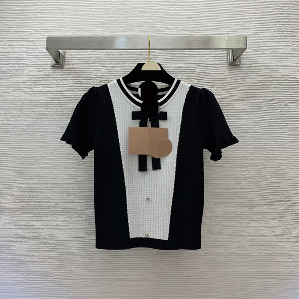 811 l 2023 spring autumn women sweater short sleeve crew neck pullover white black brand same style striped pullover white womens weinid2306
811 l 2023 spring autumn women sweater short sleeve crew neck pullover white black brand same style striped pullover white womens weinid2306