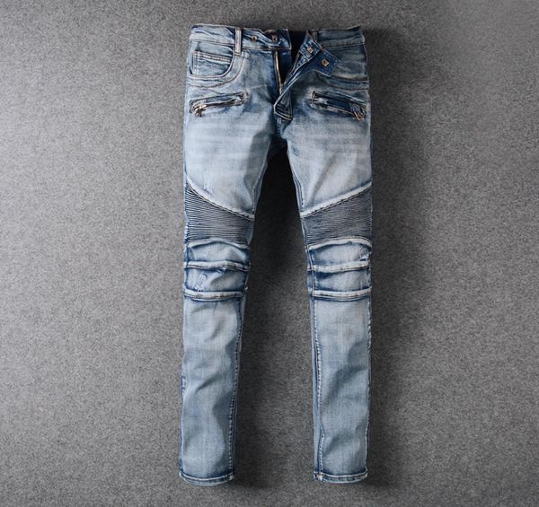 mens fold skinny light blue jeans fashion designer pleated panelled zipper slim fit motorcycle biker hip hop denim pants 9571148006
mens fold skinny light blue jeans fashion designer pleated panelled zipper slim fit motorcycle biker hip hop denim pants 9571148006