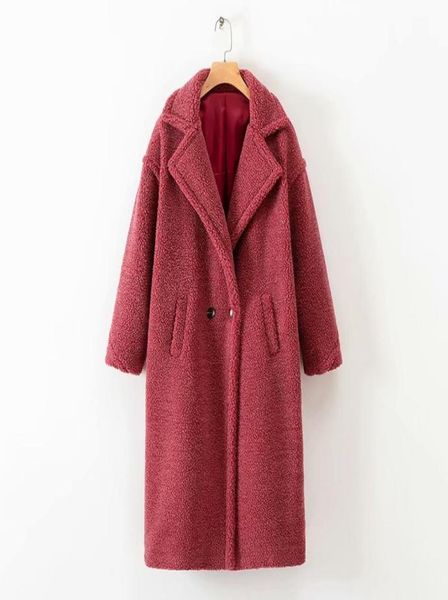 women faux fur thick warm long coat winter teddy fleece jacket double breasted long sleeve loose outerwear casual casaco femme8090331, Black
women faux fur thick warm long coat winter teddy fleece jacket double breasted long sleeve loose outerwear casual casaco femme8090331, Black