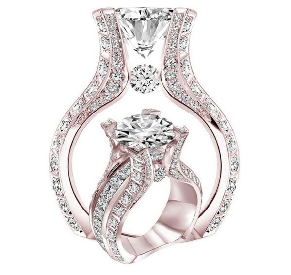 luxury female round full microinlaid zircon ring imitation diamond jewelry for women gift engagement rings7679939, Silver
luxury female round full microinlaid zircon ring imitation diamond jewelry for women gift engagement rings7679939, Silver