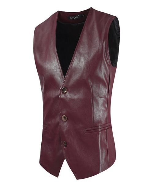 2019 spring men fashion leather slim vests for blazers men casual leather suit vest7772878, Black;white
2019 spring men fashion leather slim vests for blazers men casual leather suit vest7772878, Black;white