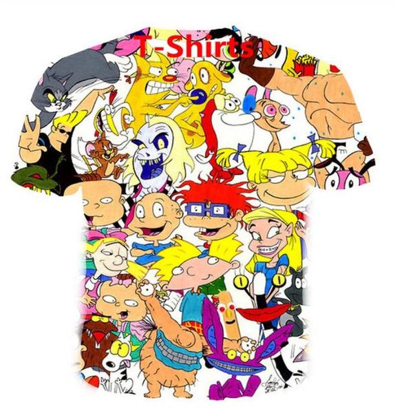 new fashion cartoon characters 90s tshirts men fashion clothing 3d print men women harajuku style streetwear el0434025846, White;black
new fashion cartoon characters 90s tshirts men fashion clothing 3d print men women harajuku style streetwear el0434025846, White;black