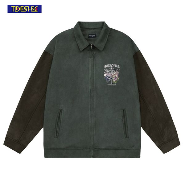 men's jackets fashion punk zipper loose harajuku jacket coat streetwear hip hop retro bones graphic letter print oversized vintage 2308, Black;brown
men's jackets fashion punk zipper loose harajuku jacket coat streetwear hip hop retro bones graphic letter print oversized vintage 2308, Black;brown