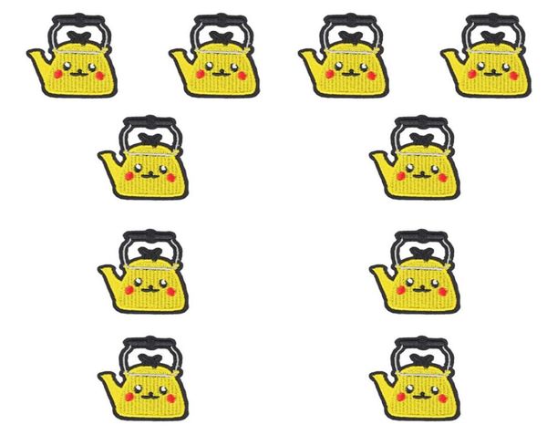 10pcs cartoon teapot patches for decals retro patch decoration attire accessories iron jacket sweater sewing patches for clotheing9316266, Black
10pcs cartoon teapot patches for decals retro patch decoration attire accessories iron jacket sweater sewing patches for clotheing9316266, Black