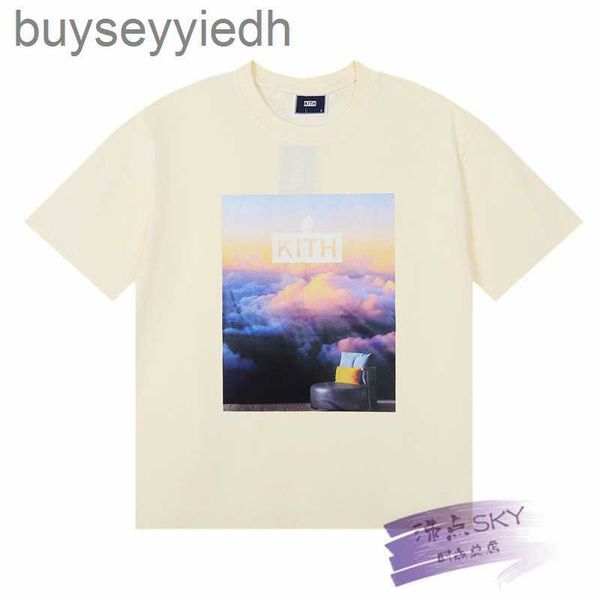 kith store exclusive sky cloud sea print loose casual men and women's short sleeved t-shirt summer, White;black
kith store exclusive sky cloud sea print loose casual men and women's short sleeved t-shirt summer, White;black