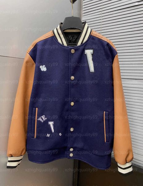 womens fall jacket sports designer women coat patchwork fabric embroidery front snap closure long sleeves round neck coats designers jacket, Black;brown
womens fall jacket sports designer women coat patchwork fabric embroidery front snap closure long sleeves round neck coats designers jacket, Black;brown