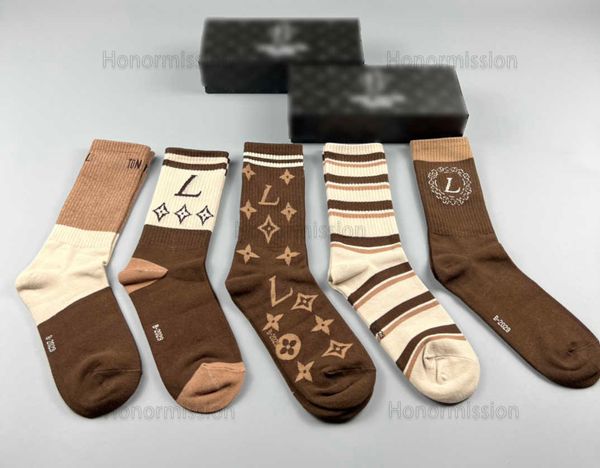 designer luxury louiseitys socks fashion mens and womens casual cotton breathable 5 pairs sock with box 08147, Black
designer luxury louiseitys socks fashion mens and womens casual cotton breathable 5 pairs sock with box 08147, Black