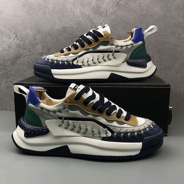 luxury dress party wedding shoes fashion breathable vulcanize sports casual sneakers round toe thick bottom business leisure walking loafers, Black
luxury dress party wedding shoes fashion breathable vulcanize sports casual sneakers round toe thick bottom business leisure walking loafers, Black